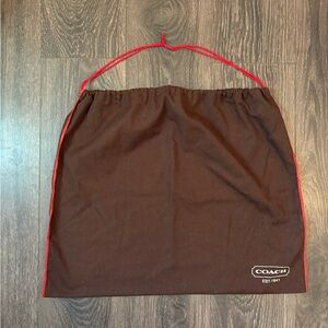 Coach dust bag